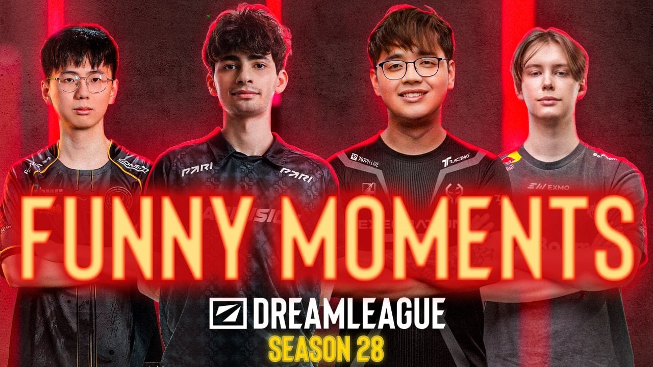 FUNNIEST MOMENTS of DreamLeague Season 28 PLAYOFFS | DOTA2