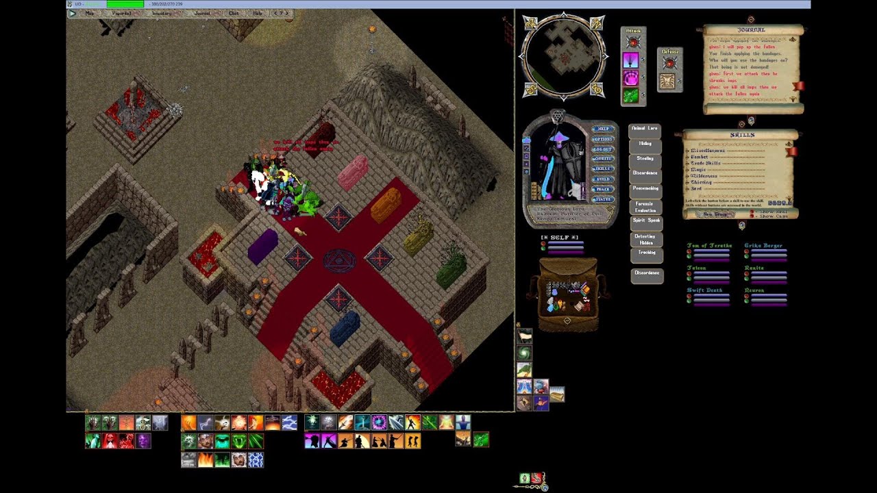 Ultima Online - UOEvolution Freeshard - 'The Fallen' Boss challenge!