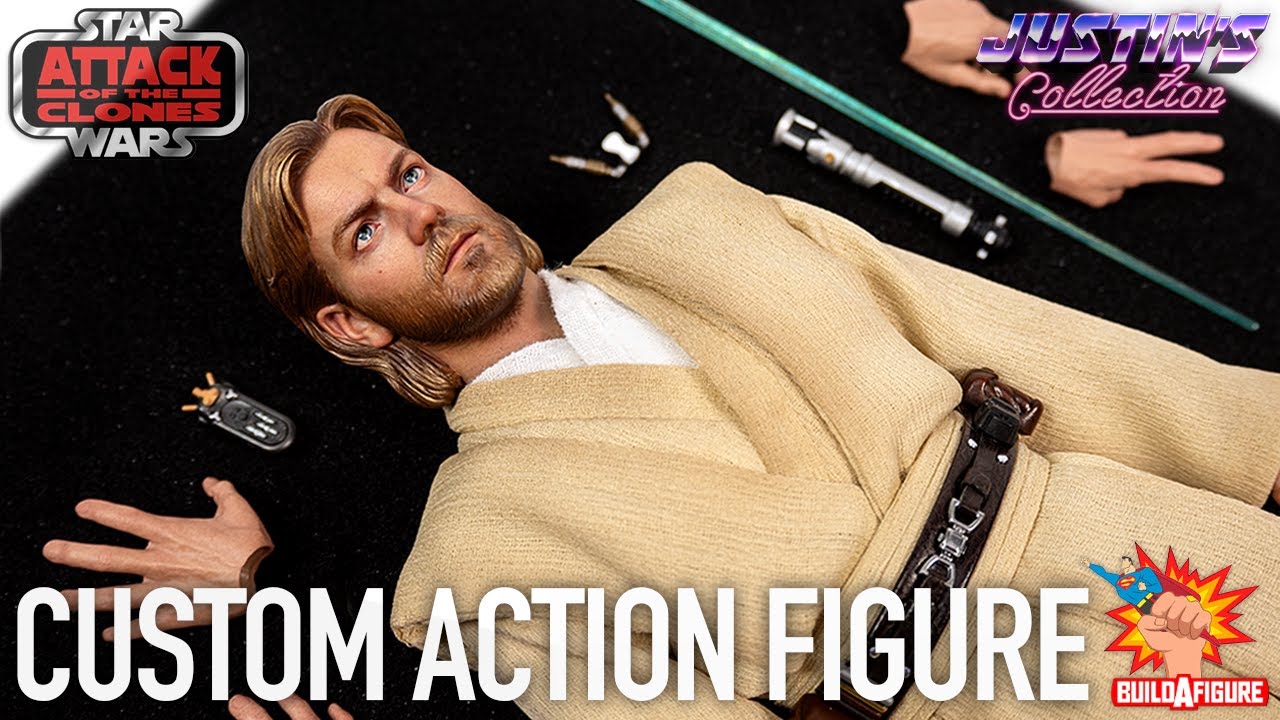 Obi-Wan Kenobi Attack of the Clones 1/6 Scale Custom Action Figure - BAF Ep.17
