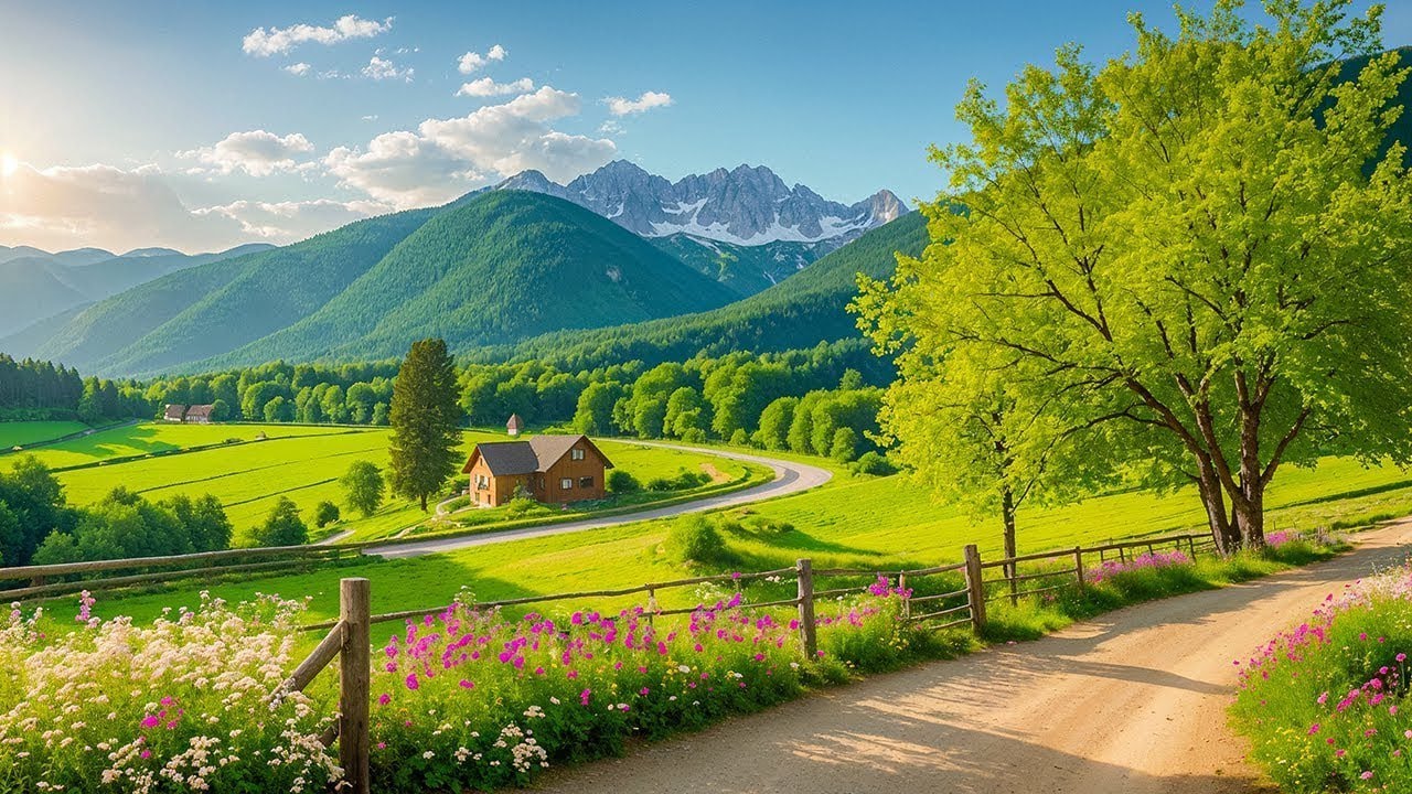 Flute Morning Relaxing Music 🌿 Healing Morning Music 🌿 Relieve Stress, Anxiety & Depression