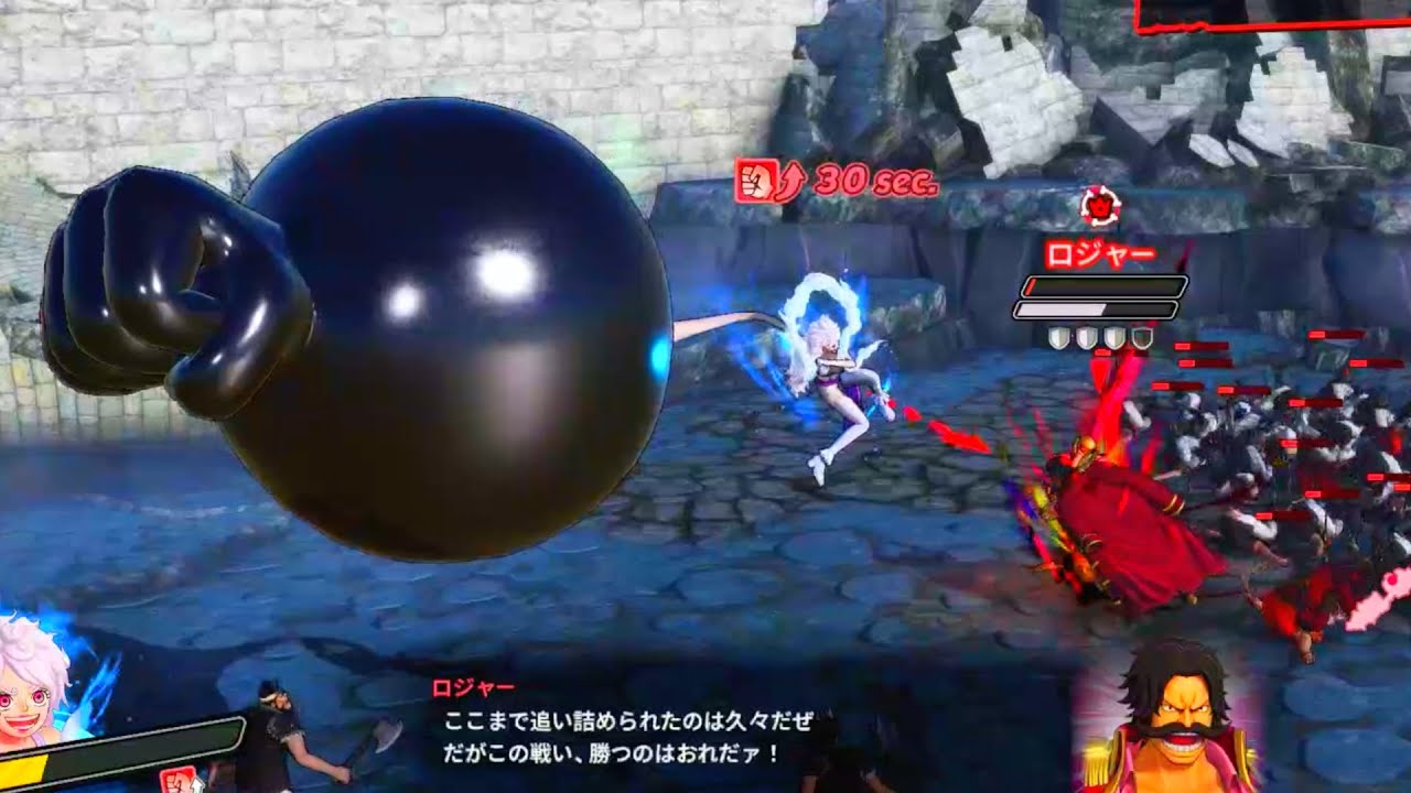 【海賊無双4】攻撃スキル盛りボニーでニカパンチ連打！【One Piece Pirate Warriors 4】