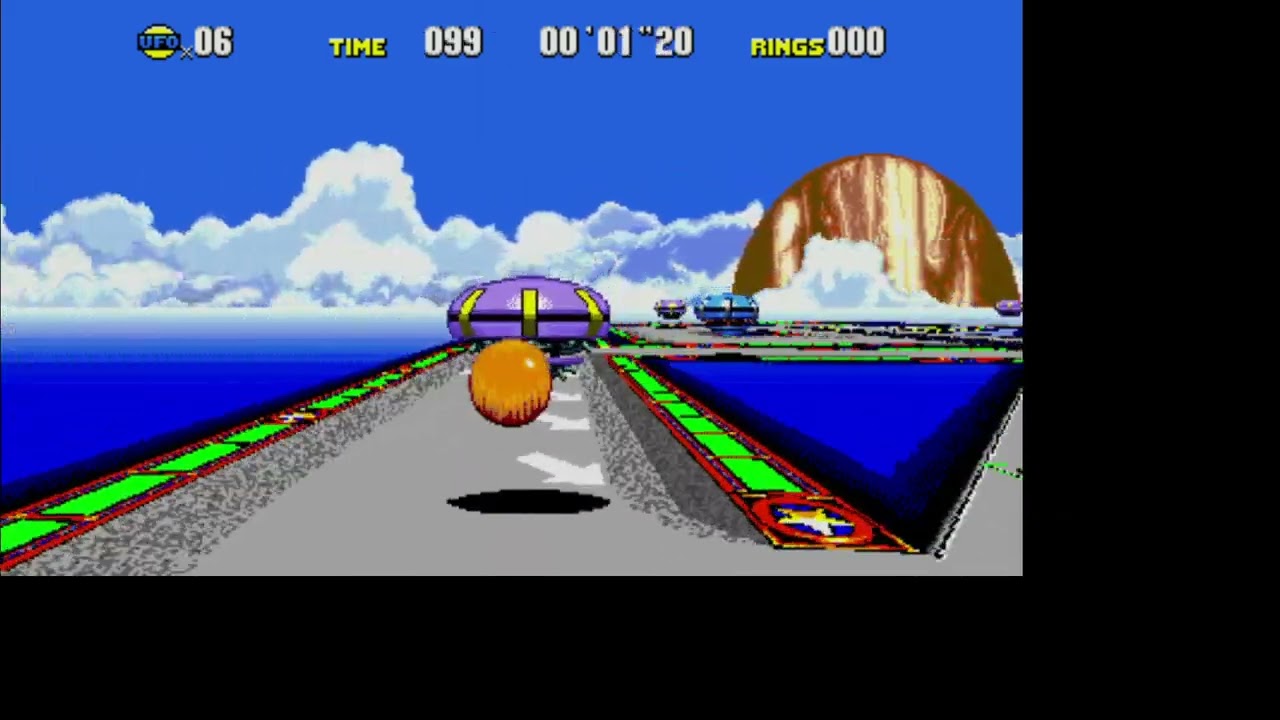 Sonic CD Reloaded PC Gameplay