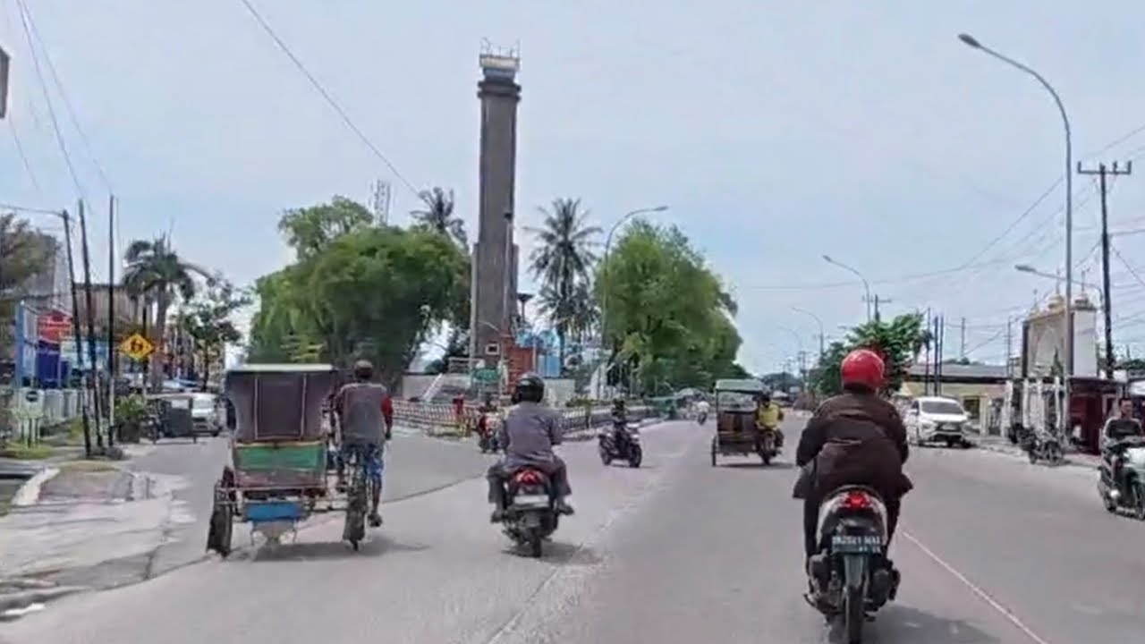 BEGINI KOTA LUBUK PAKAM DISIANG HARI | DELI SERDANG | MOTOVLOG.