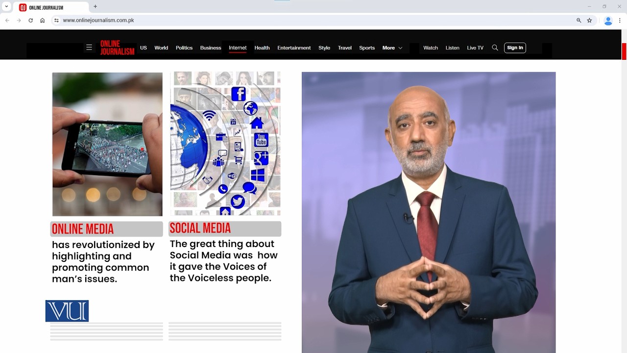 How it is Voice of Voiceless People | Online Journalism | MCM517_Topic108