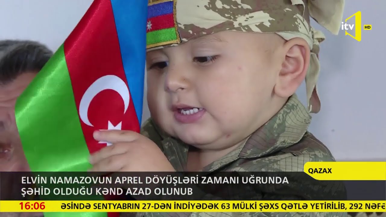 Elvin Namazovun Aprel döyüşləri zamanı uğrunda şəhid olduğu kənd azad olunub