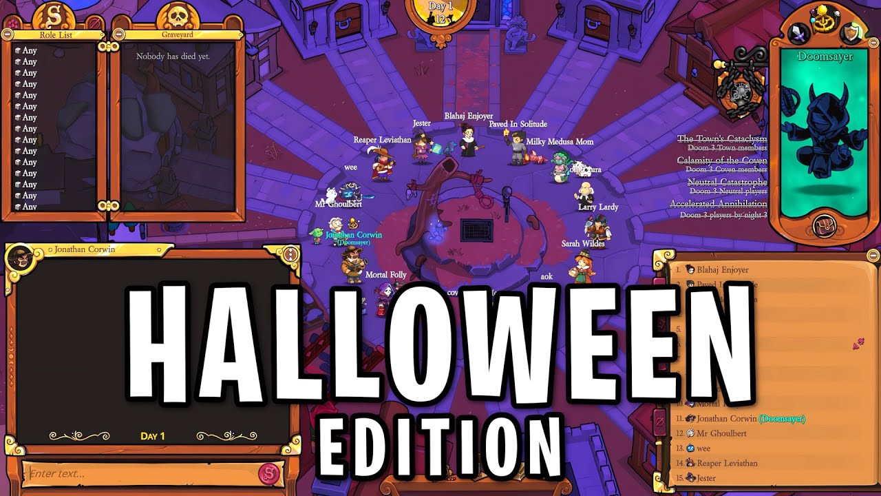 Halloween Took Over Town of Salem 2 🎃