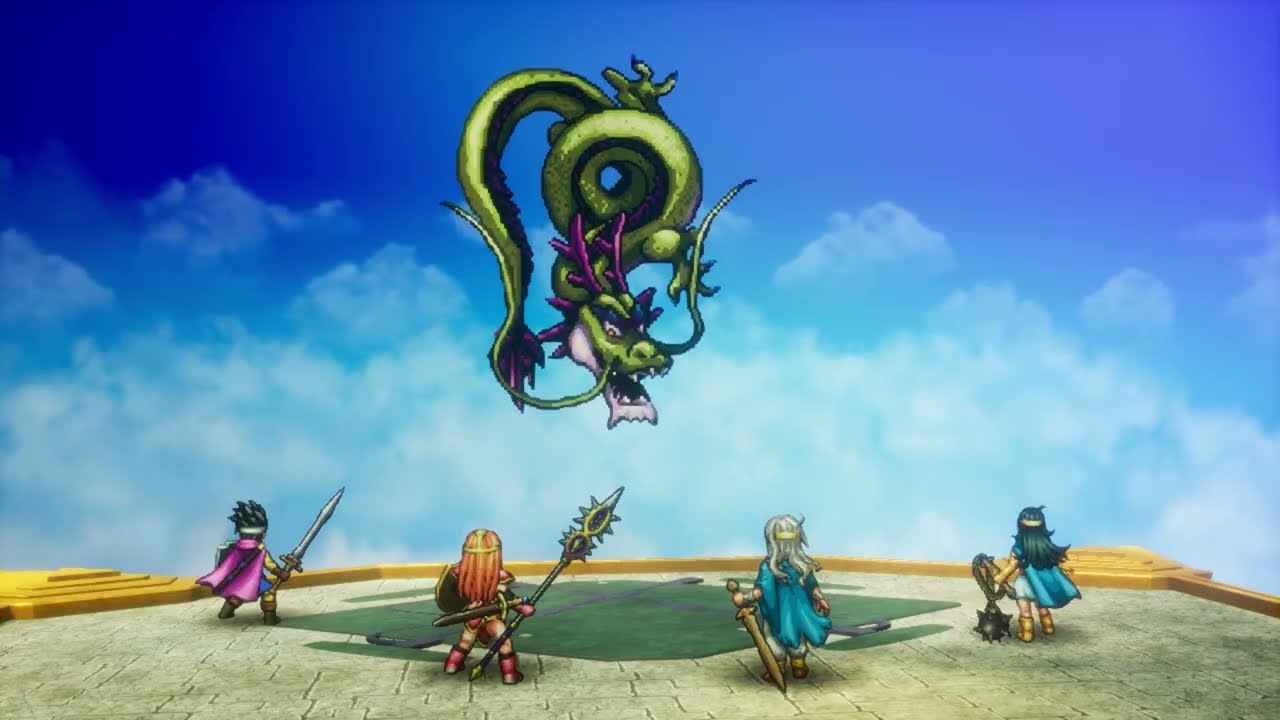 Dragon Quest 3  HD2D Xenlon First Fight DQ3