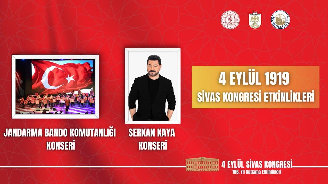 📡 #CanlıYayın - 4 Eyl&uuml;l Sivas Kongresi&rsquo;nin 106. Yıl D&ouml;n&uuml;m&uuml; Kutlanıyor