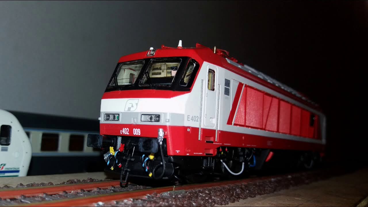 E402A Rivarossi Elaborazione Super Details e New Real Sound vers2 by CLtrain