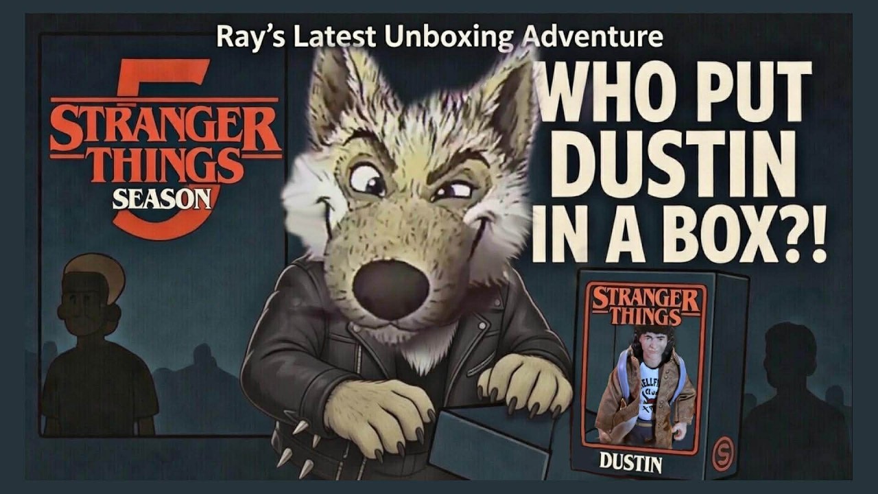 Stranger Things Dustin Figure UNBOXING! Is This the Best One Yet? 🧢📦