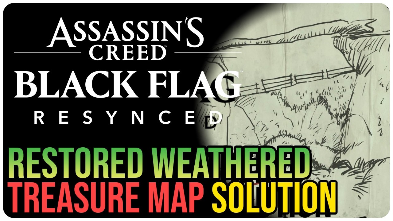 Restored Weathered Map Solution &ndash; Assassin&rsquo;s Creed Black Flag Resynced