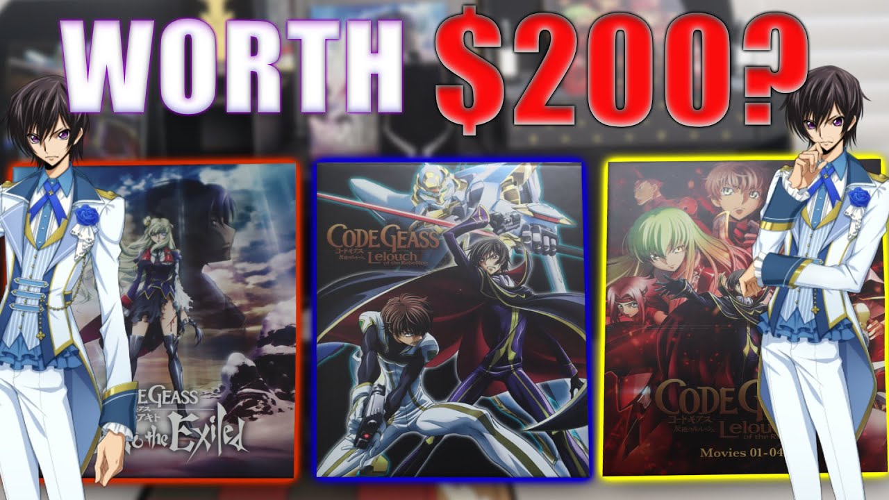 I Paid for this Overpriced Code Geass Collection... Big Mistake?