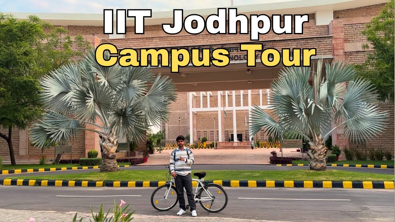 IIT Jodhpur Campus Tour ❤️ Part 1 #iitjodhpur #campustour #iit