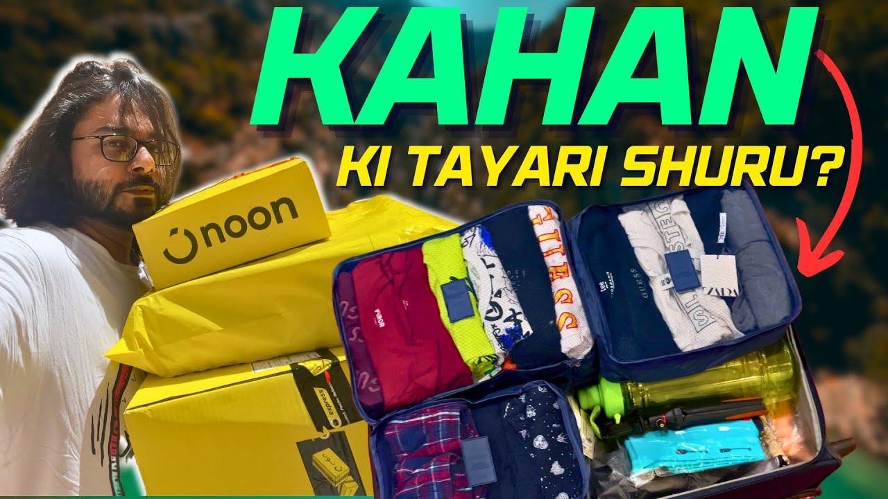TRAVELING ki Tayari Shuru Hogyi | Travel Vlog 😍 Ab Ayega Na Maza Partiyon!
