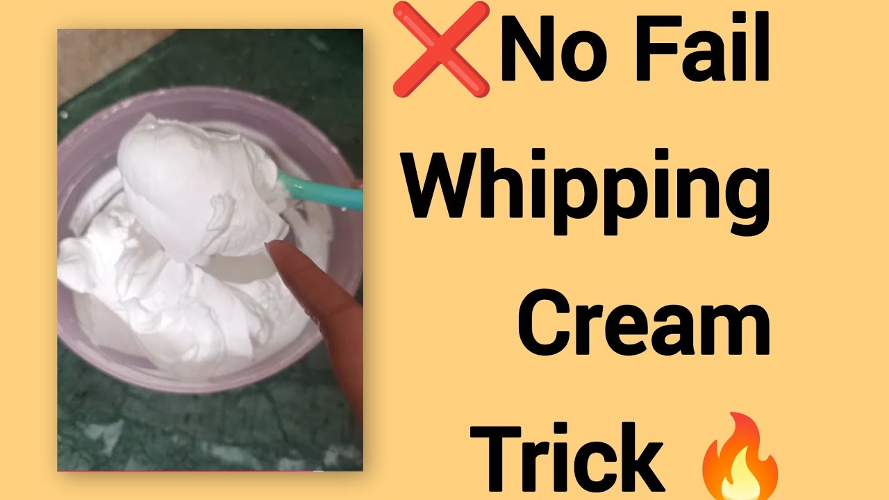 Whipping cream व्हिप करने का सही तरीका| whipping cream कैसे बनाए 