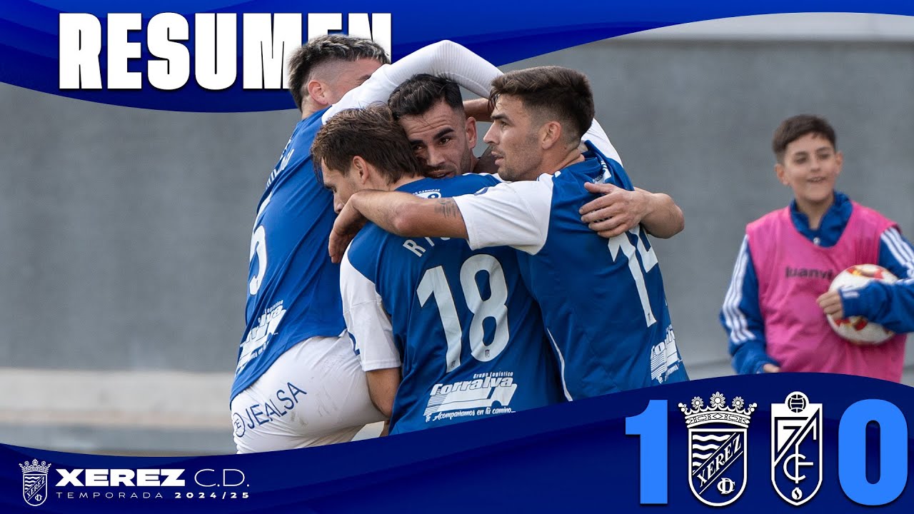 Resumen del Xerez CD 1-0 Recreativo Granada