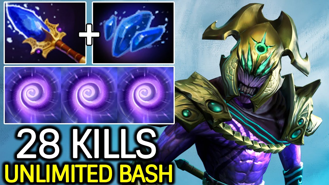 Faceless Void Time Walk – Bash King with Scepter 28 Kills Dota 2