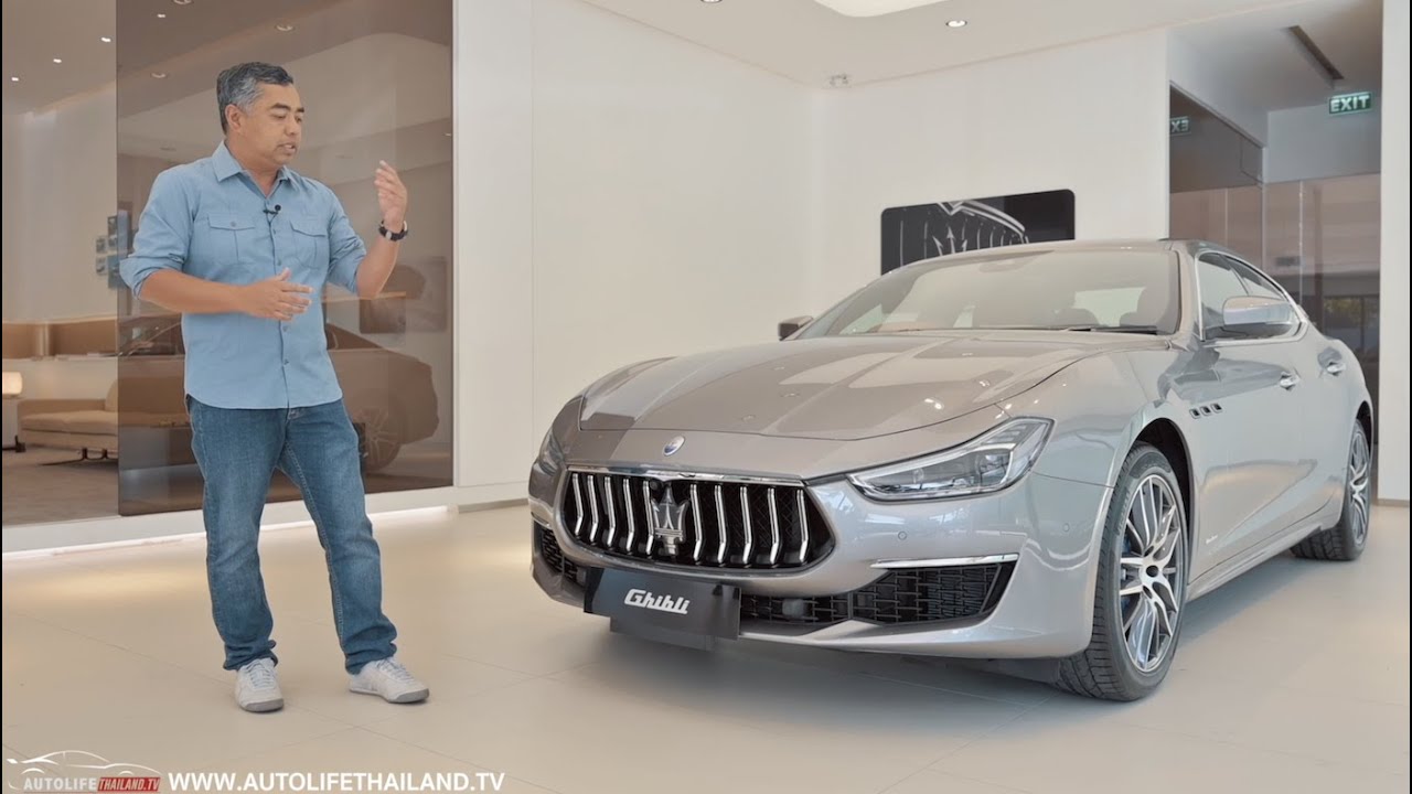 MercedesBenz สะดุ้ง พาชม Maserati Ghibli Hybrid อย่างหรู  330 แรงม้า ค่าตัวเริ่มต้น 5.99 ล้านบาท