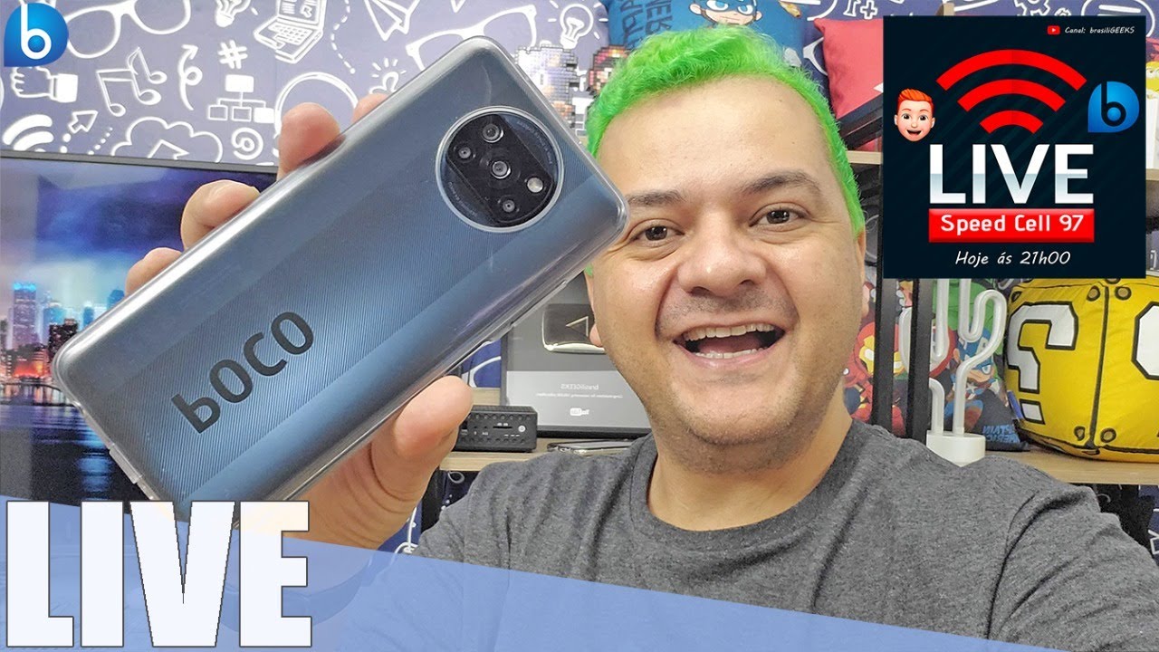Live brasiliGEEKS - Feat. Speedcell 97 | HOJE 21:00