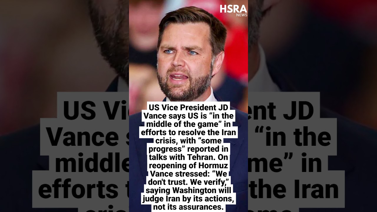 Iran Talks Show &ldquo;Some Progress&rdquo; | Vance on Safe Strait of Hormuz #shorts #breakingnews #usa #iran