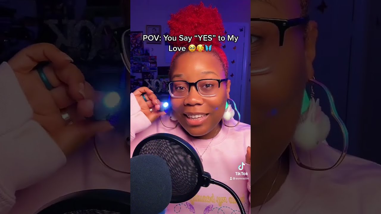 ASMR POV: You Say &ldquo;YES&rdquo; to My Love 🥹🥰😘🦋 #shorts #asmr #pov