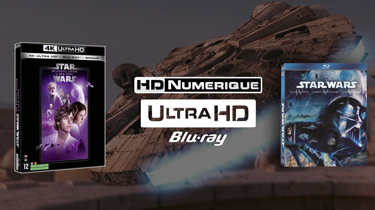 Star Wars : Episode IV - Un Nouvel Espoir : Comparatif 4K Ultra HD vs Blu-ray