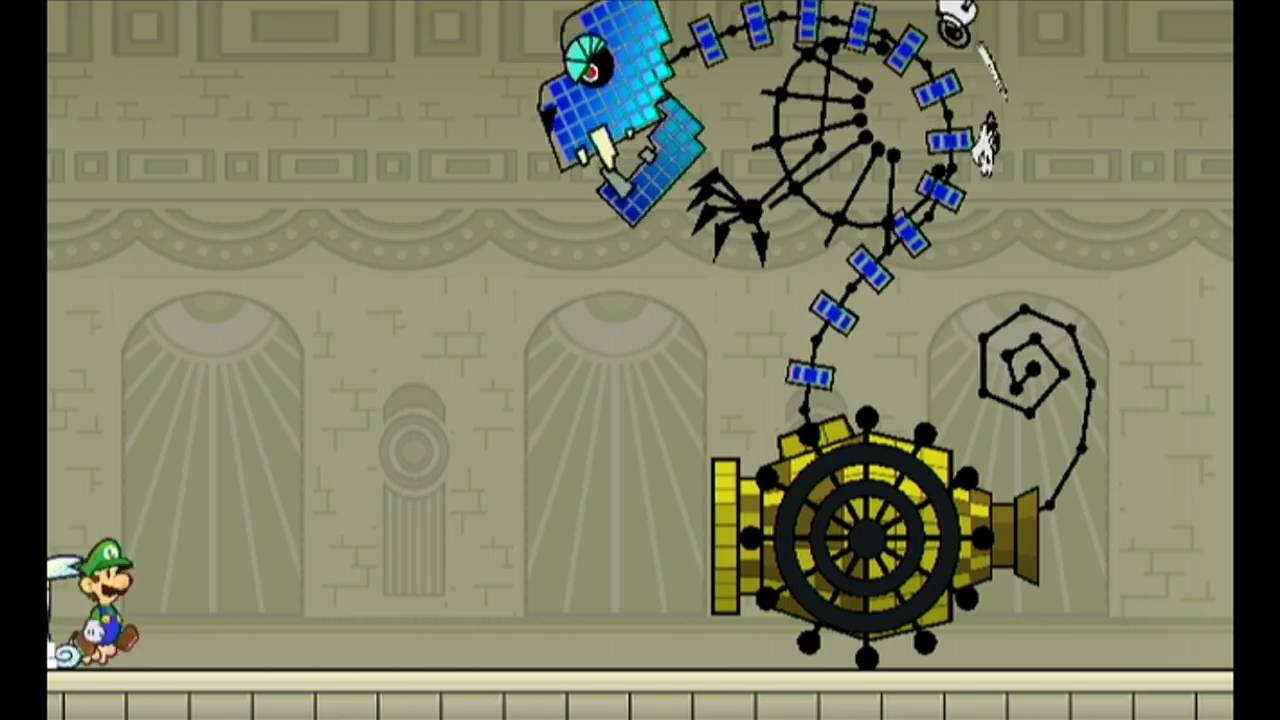 Super Paper Mario Boss 16 - Bonechill