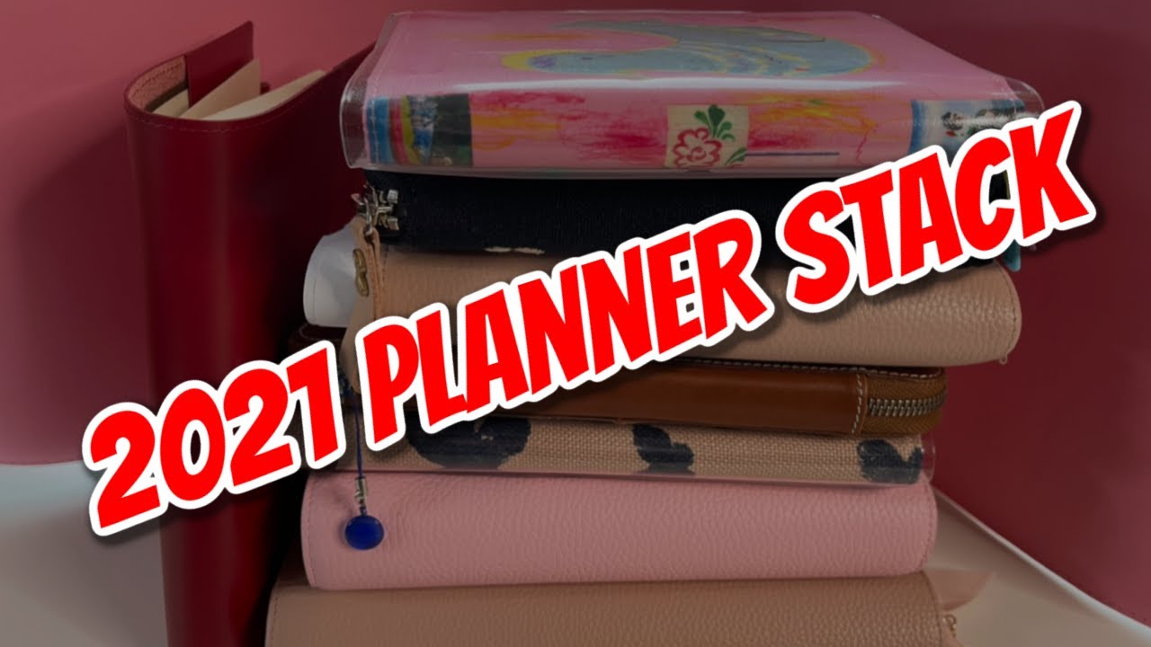 2021 PLANNER STACK  | HOW MANY PLANNERS ARE TOO MANY? | ALL THE PLANNERS I'M TAKING INTO 2021