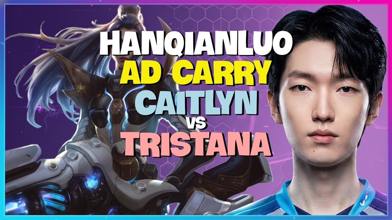 HanQianLuo Shows Insane Challenger Positioning and Tactics on Caitlyn Engsub