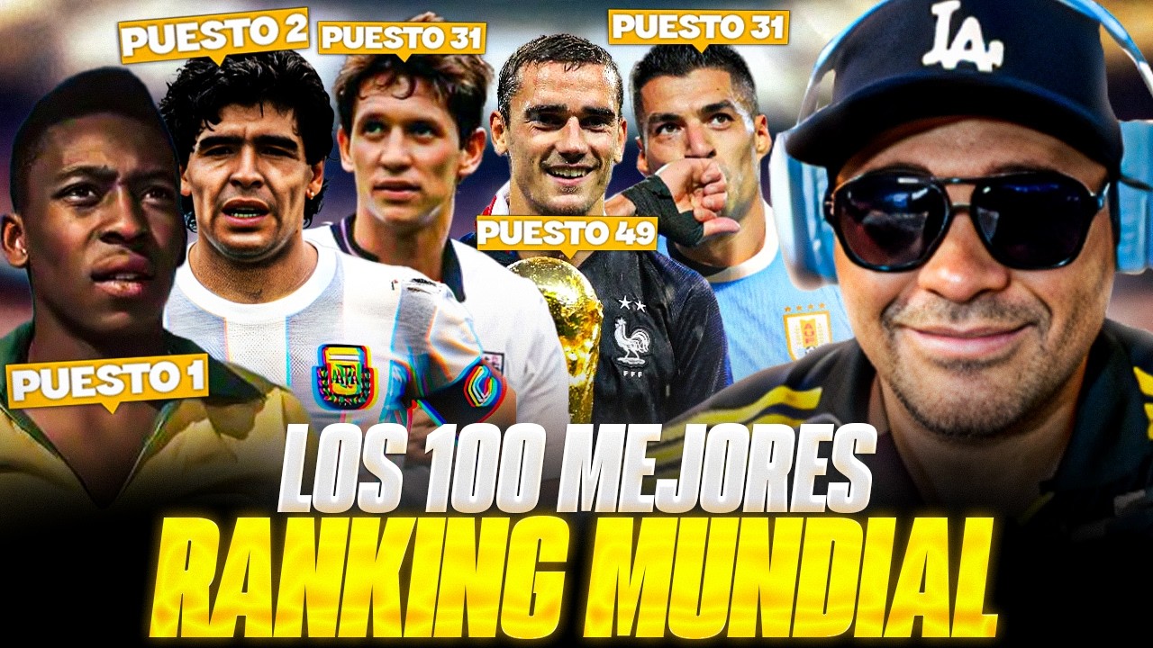Este TOP 100 de jugadores en los Mundiales es una locura