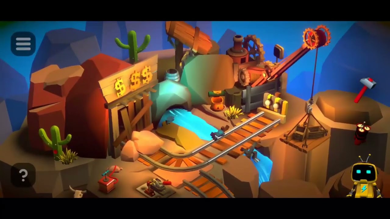 Tiny Robots Portal Escape Level 15 GOLD RUSH Walkthrough