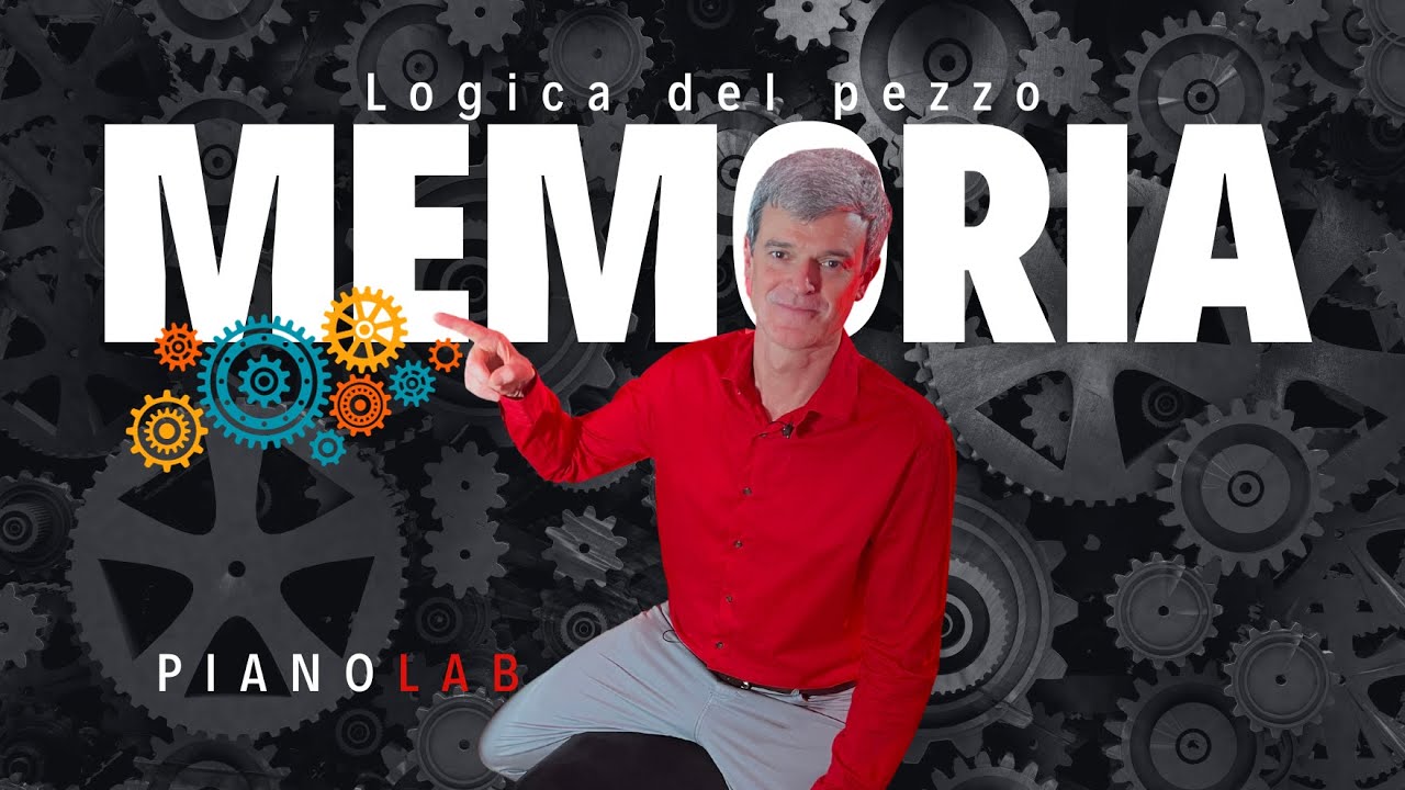 Memoria logica del pezzo al pianoforte. PianoLab