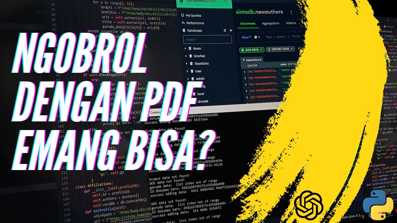 bikin chatbot yang bisa ngobrol sama PDF😱