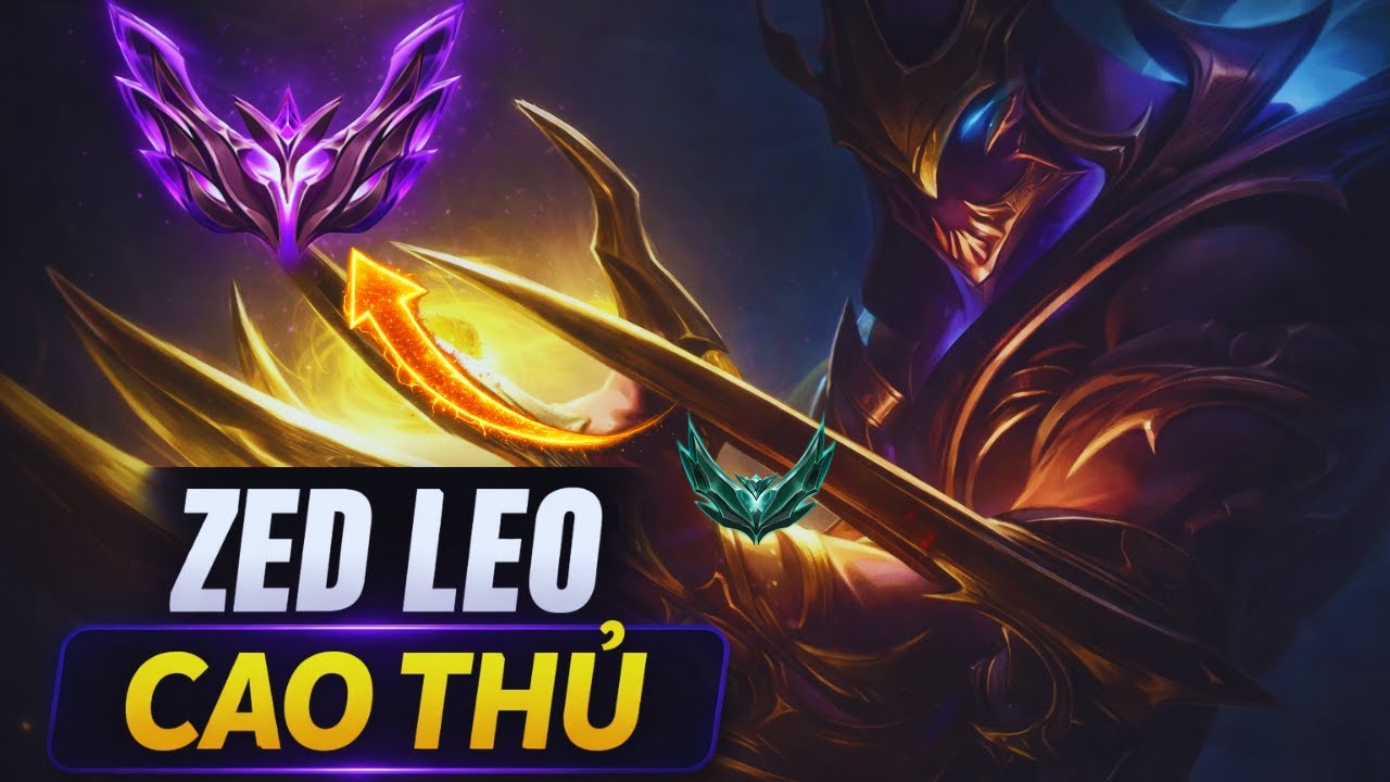 Hành trình lên cao thủ -Day1- ZED ZIREND  Live Stream