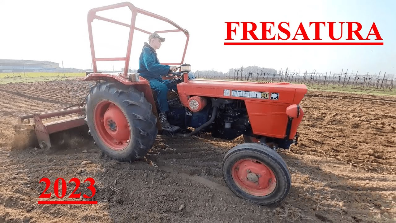 Fresatura 2023: Same Minitauro 60 + Breviglieri B15 210C (2 metri)