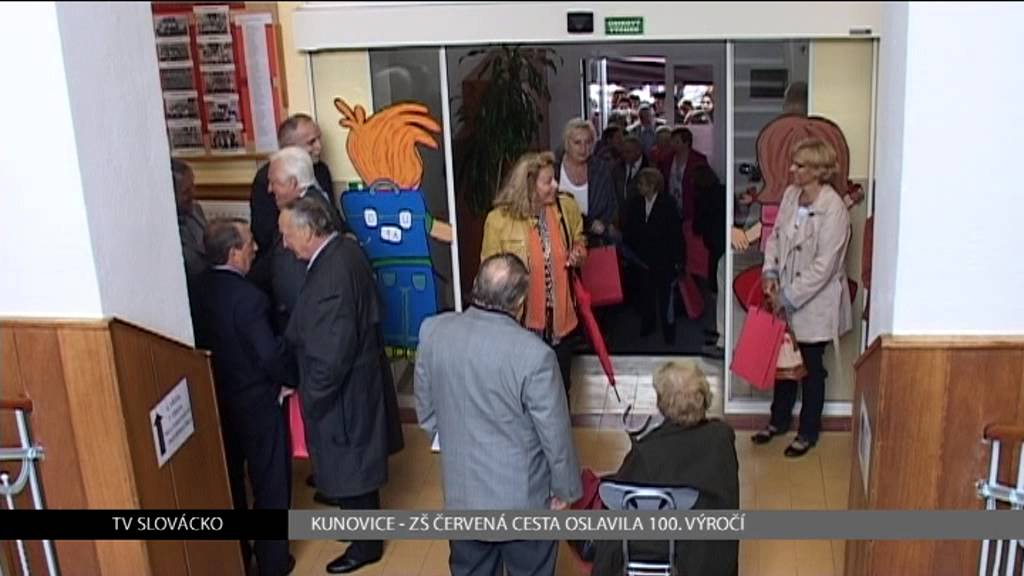 TV Slovácko: Kunovice - ZŠ Červená cesta má 100 let