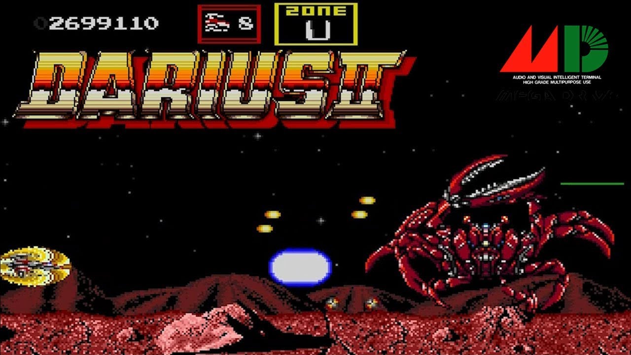 MD ダライアス 2 /  Darius II - Full Game