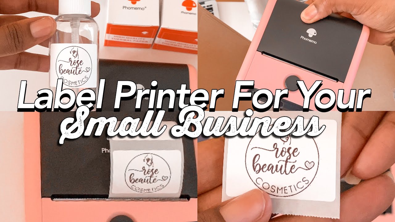 LABEL PRINTER FOR YOUR SMALL BUSINESS ! Phomemo Thermal Label Printer, Life of an entrepreneur vlog