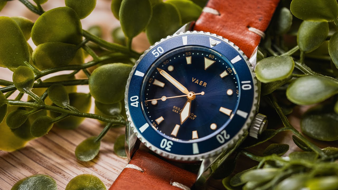 Best Affordable Solar Dive Watch \\ D4 Meridian VAER Watch Review