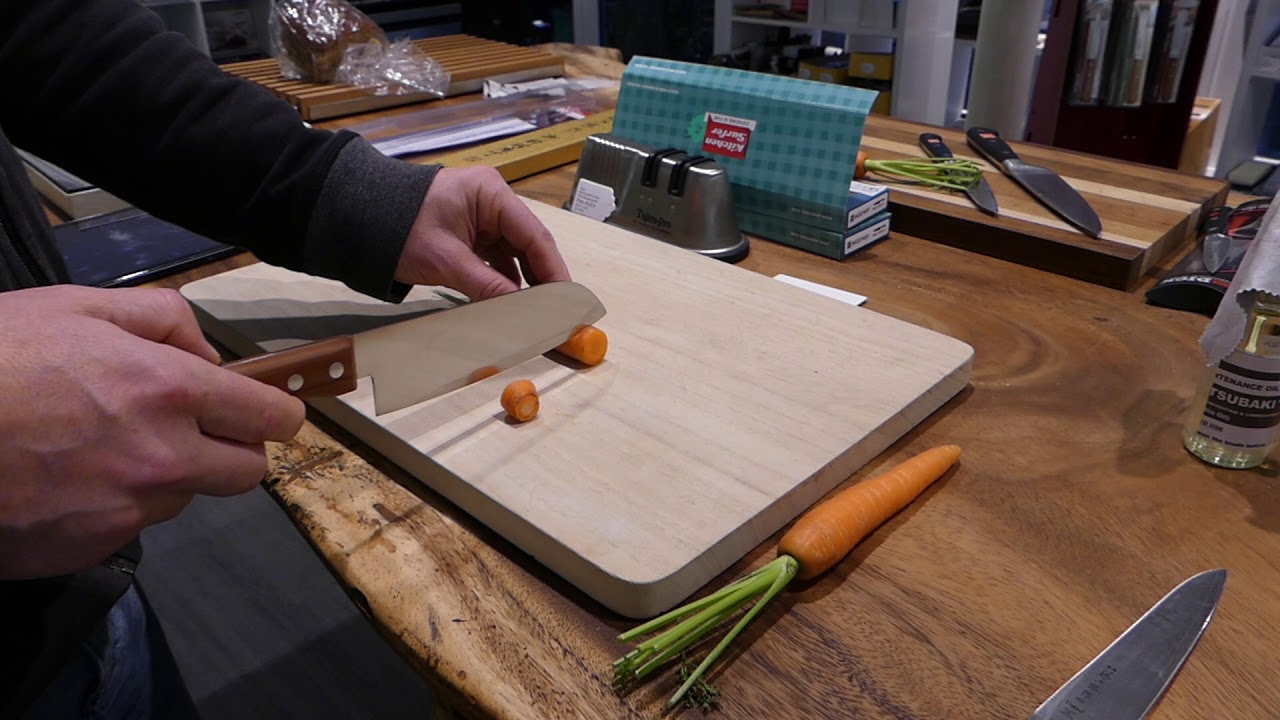 Tojiro DP 3 Lagen HQ F 808 vs  Herder Windm&uuml;hlen Santoku rostfrei