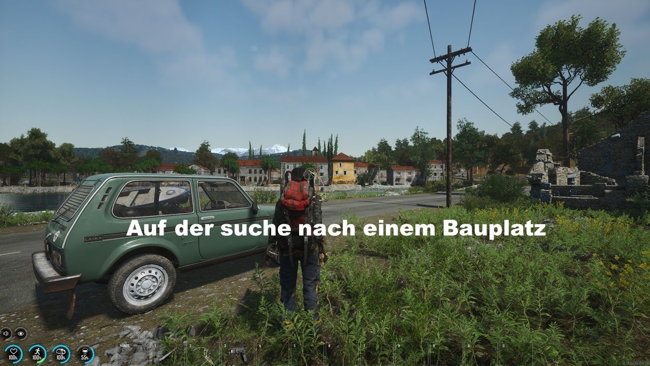 Scum Gameplay deutsch; Auf der suche nach einem Bauplatz