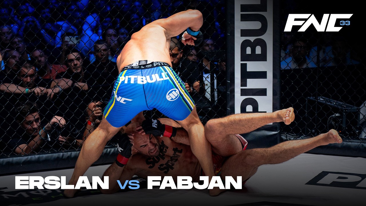 ERSLAN vs FABJAN  | FULL FIGHT | FNC 33 powered by SuperSport | Zagreb