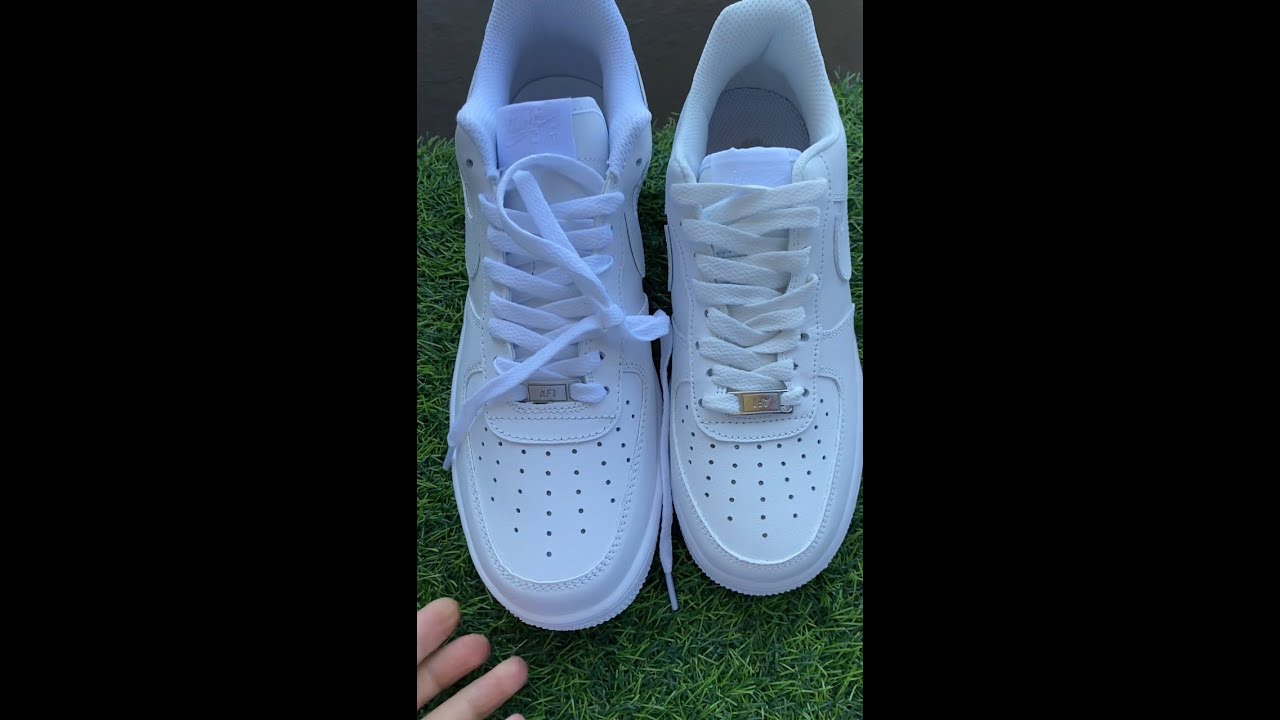 Сравнение качества кроссовок Nike Airforce 1 07 LUX PREMIUM