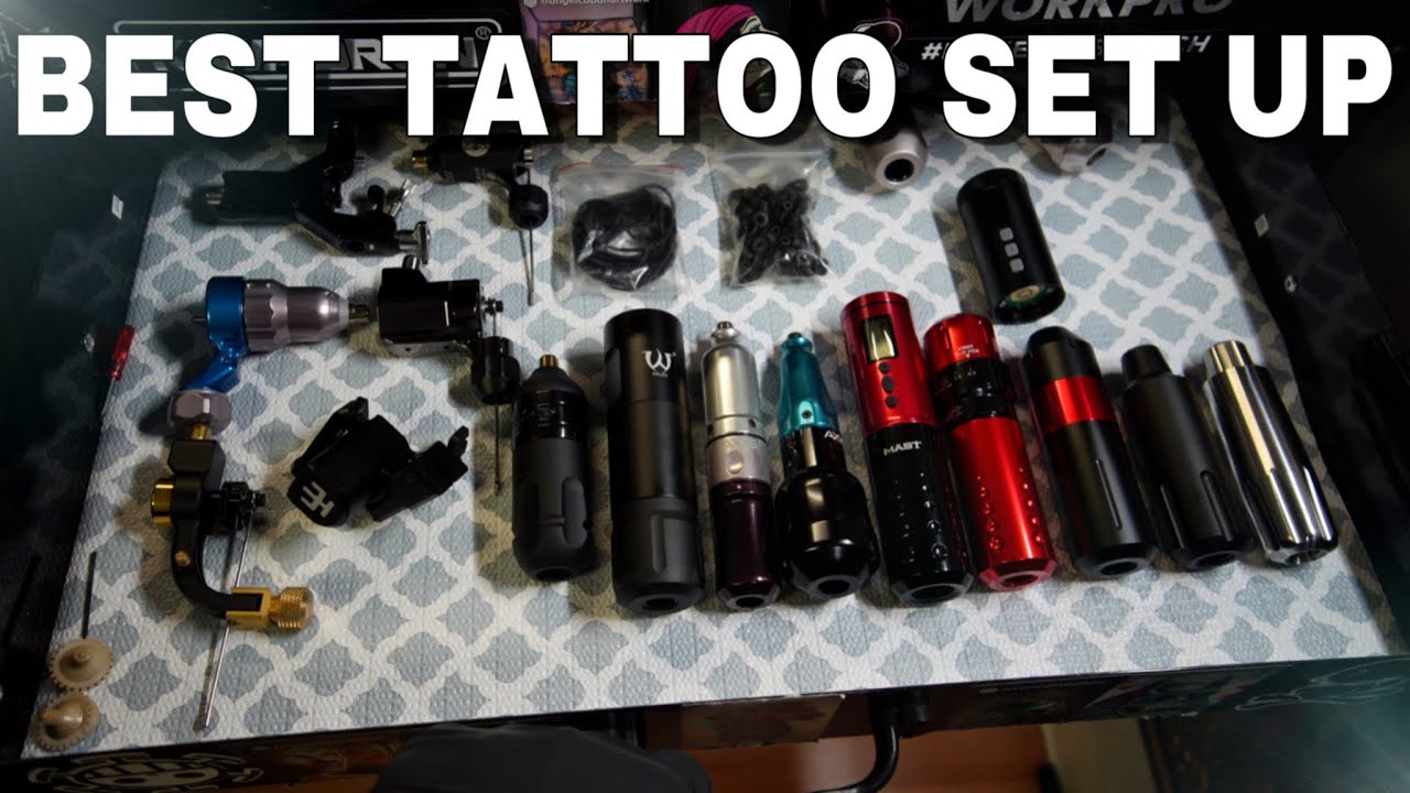 My Favorite Tattoo Set Up