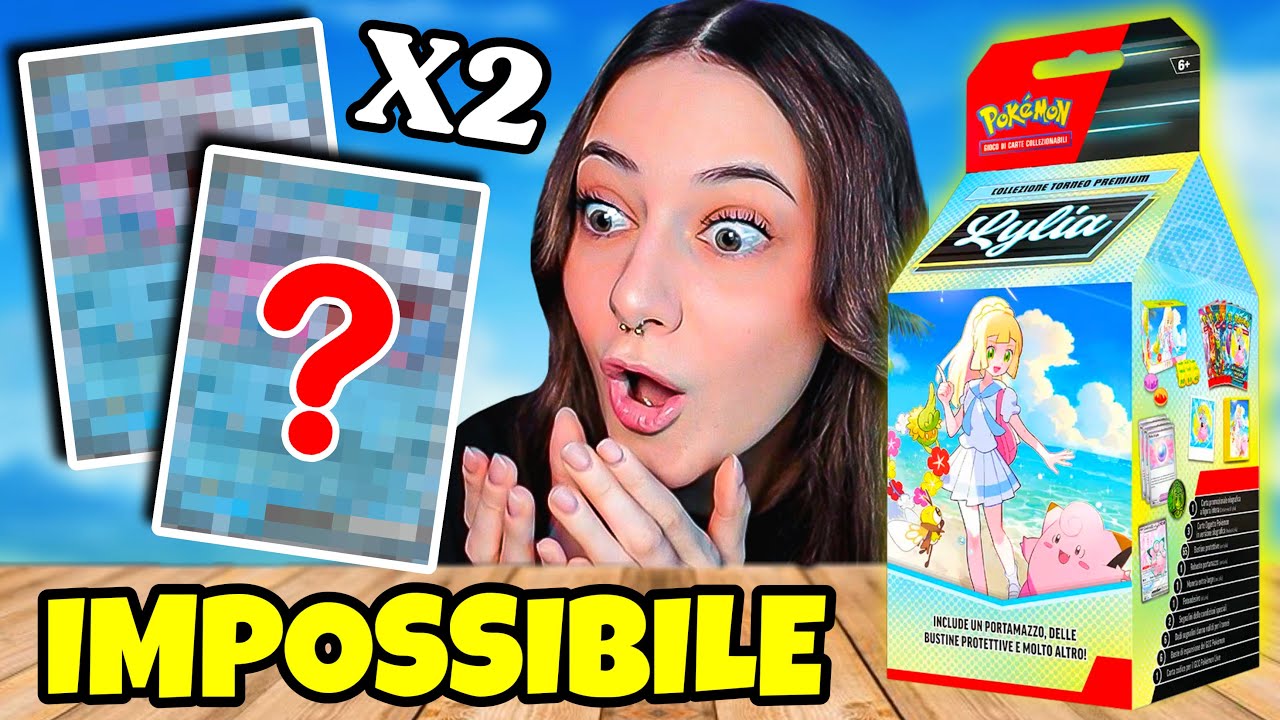 APRO LA COLLEZIONE POKEMON DI LYLIA E SUCCEDE QUESTO 😱 *assurdo*