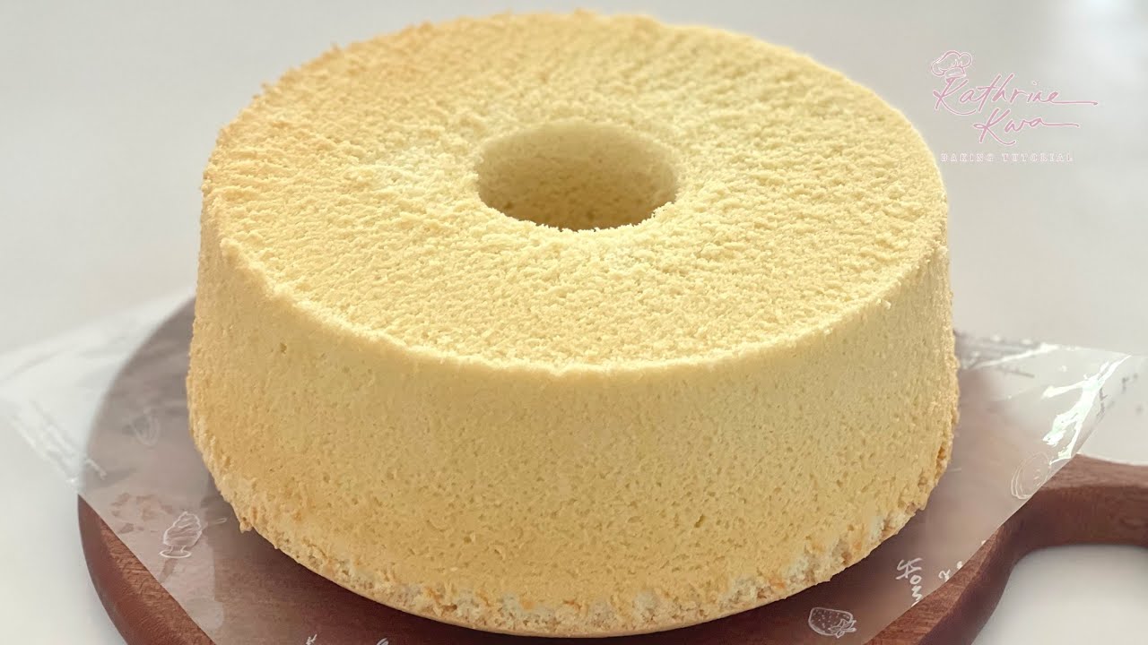 Basic Chiffon Cake | Vanilla Chiffon  Cake  | 原味戚风蛋糕 | 雪芳蛋糕