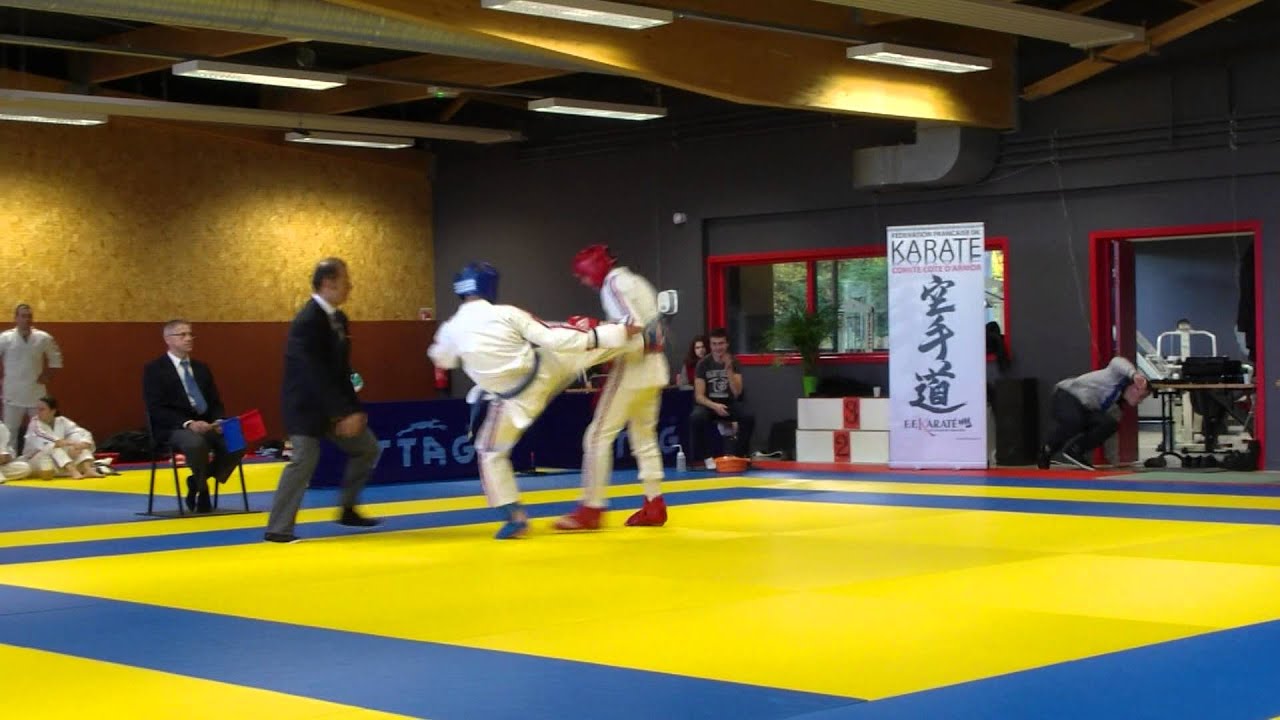 Finale Karaté Contact Coupe de Bretagne Kilian Audebert