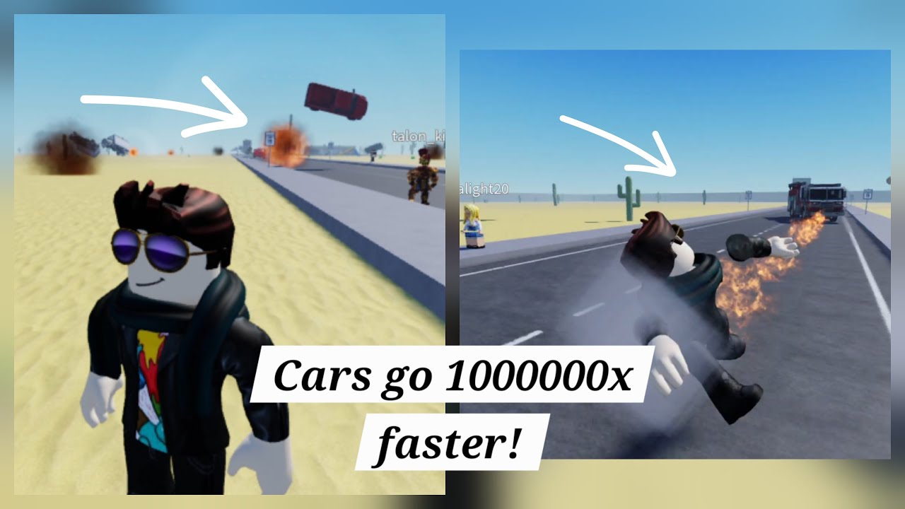 Trying To Cross A Steet but The Cars Are 10000000000x Faster....