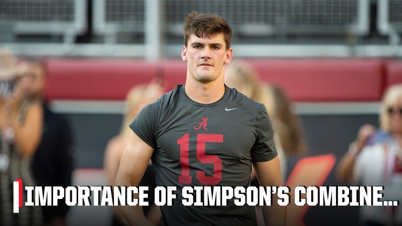 The benefits of Ty Simpson throwing at the combine: 'Let it rip!' - Mel Kiper Jr. | NFL Draft Daily