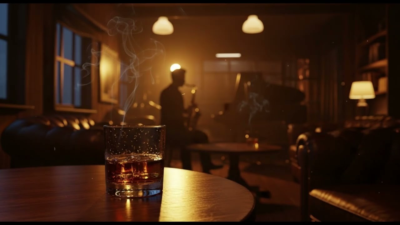 Whiskey Bar Jazz 🎶 Smooth Soulful Blues Music for Study and Cozy Vibes